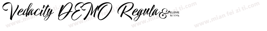 Vedacity DEMO Regula字体转换